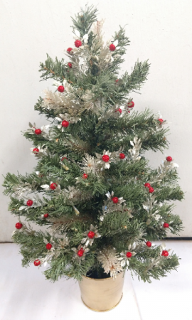Holiday Shimmer Gold Tree Artificial