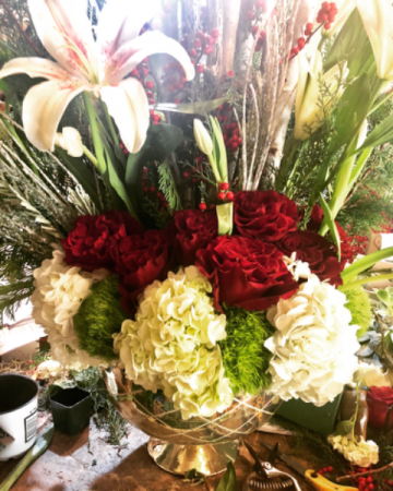 Holiday Splendor  Custom bouquet 