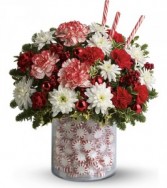 Exclusively at Flowers Today Florist Holiday Surprise Keepsake Container