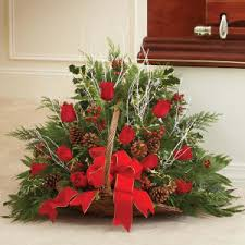 HOLIDAY SYMPATHY BASKET  in Clarksville, TN | FLOWERS BY TARA AND JEWELRY WORLD