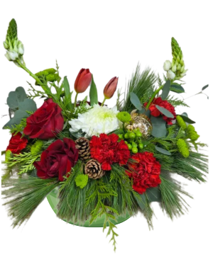 Holiday Tidings  Fresh arrangement