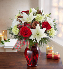 Holiday Tidings Seasonal Arrangement