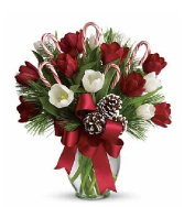 Holiday Tulip Delight Bouquet Flower Bouquet