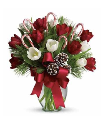 Holiday Tulip Delight Bouquet Flower Bouquet