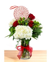 Peppermint Bliss  Vase Arrangement