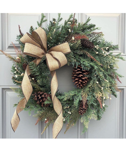 Holiday Wreath Custom Wreath