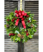 Holiday Wreath Christmas Wreath