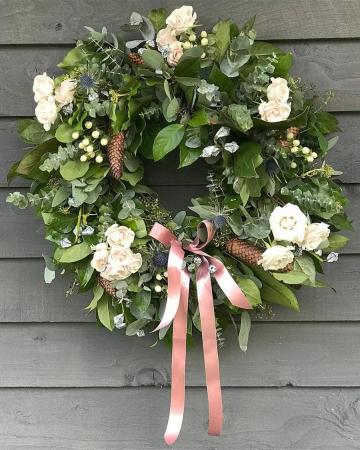 HOLIDAY WREATH WORKSHOP | DECEMBER 4TH 2019 WEDNESDAY| 7:00PM - 8PM | IN OUR STUDIO |427 SPEER'S ROAD #19