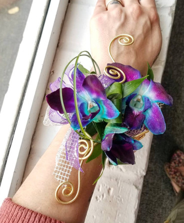 Hollie & Pine's Dendrobium Orchid Corsage  in Elizabeth, CO | Hollie and Pine Floristry