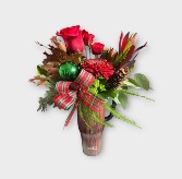 Holly Barrel Bouquet 