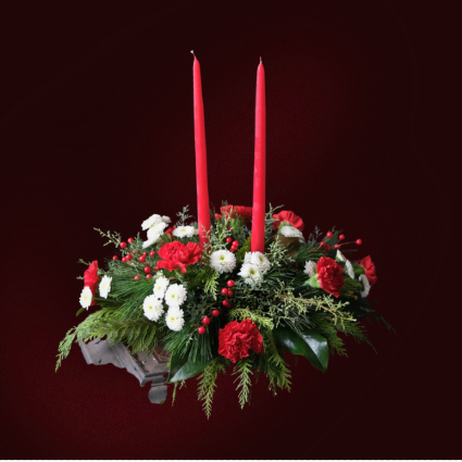 Holly & Ivy Gathering Centerpiece
