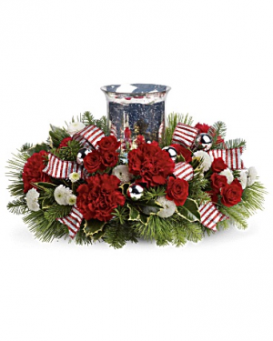 Holly Jolly Centerpiece Arrangement