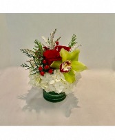 Holly Jolly Flower Arrangement