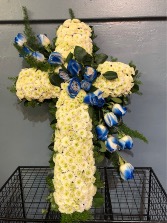 Holy Blue Cross White and blue cross