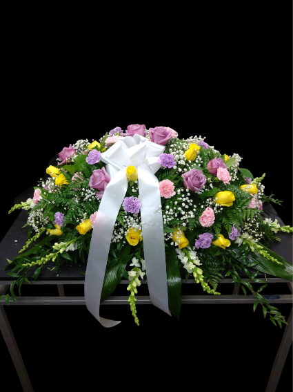 Holy Spirit Casket Spray Flowers