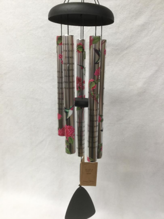 Home and Family with humming bird Chime