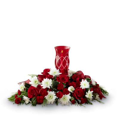 Seasons Blessings Fresh Holiday Centerpiece
