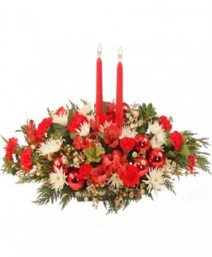 Sleigh Bells Floral Arrangement Christmas in Prairie Grove, AR - Designs By  Flowers-N-Friends LLC