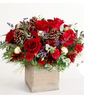 Home for the holidays centerpiece 