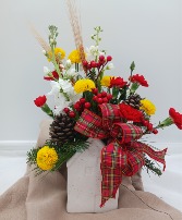 "Home for the Holidays" Floral Arrangement