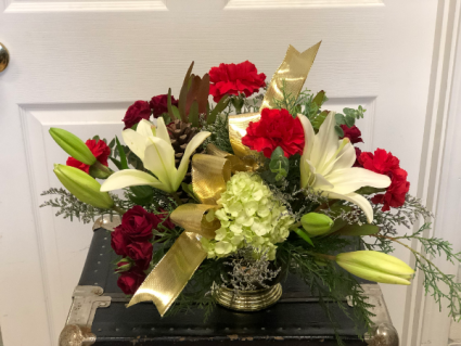 Home for the Holidays Floral Centerpiece