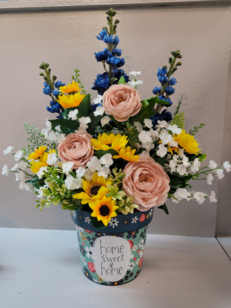 Home Sweet Home artificial flowers Artificial silk