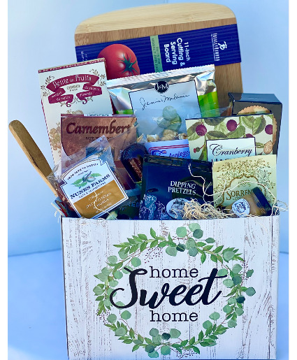 Home Sweet Home Gourmet Box Gift Baskets