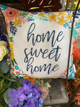 Home Sweet Home Throw Pillow
