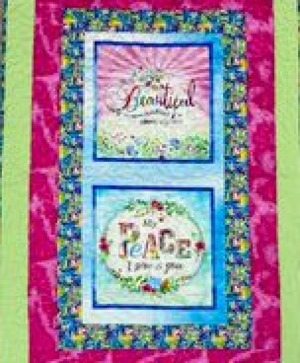 Homemade quilt/throw 
