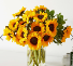 Honey Bee Sunflower Bouquet 