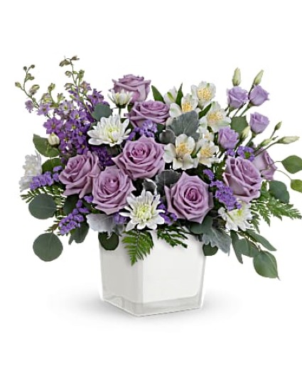 Honey Lavender Blooms Bouquet Fresh Mix