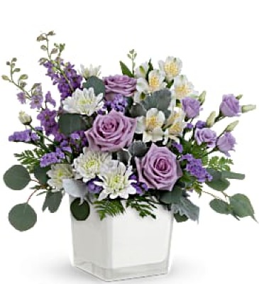 Honey Lavender Blooms Bouquet   TEV66-6A  in Fort Worth, TX | DAVIS FLORAL DESIGNS