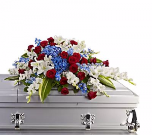 Honor and Service Casket Spray in San Bernardino, CA | INLAND BOUQUET FLORIST Honor and Service Casket Spray in San Bernardino, CA | INLAND BOUQUET FLORIST
