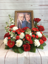 Honor Thy Family  Picture or Urn Arrangement