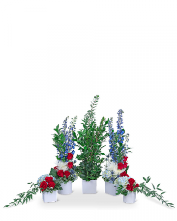 Honorable Tribute Sympathy in Nevada, IA | Flower Bed