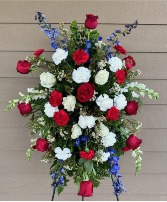 Honoring a Hero Standing Spray