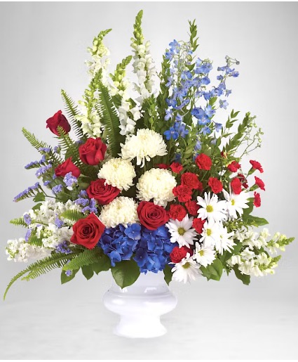 Honoring Their Service Funeral Arrangement
