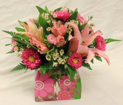 Hooray For Spring Floral Vase Arrangement