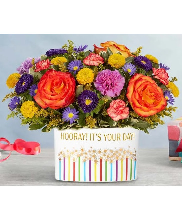 Hooray! It's Your Day!™ Arrangement in Croton On Hudson, NY | Cooke's Little Shoppe Of Flowers
