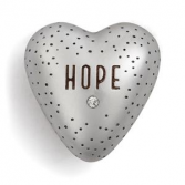 Hope heart with gem 