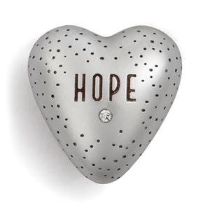 Hope heart with gem