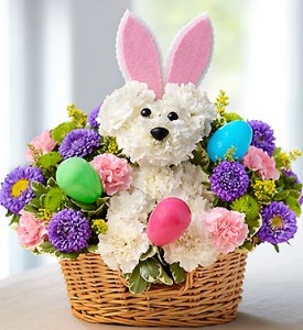 Hoppy Easter Basket Arrangement in Phoenix, NY | BLUSHING ROSE BOUTIQUE Hoppy Easter Basket Arrangement in Phoenix, NY | BLUSHING ROSE BOUTIQUE