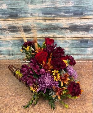 Horn of Plenty Centerpiece