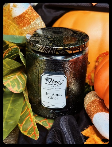 Hot Apple Cider 8oz Soy Candle in Bryan, TX | NAN'S BLOSSOM SHOP