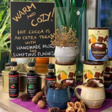 Hot Chocolate Gift Set in Hardwick, VT | THE FLOWER BASKET