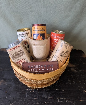 Hot Drinks Basket  in La Grande, OR | FITZGERALD FLOWERS