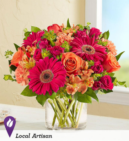 Hot Hot Hot Vase Arrangement