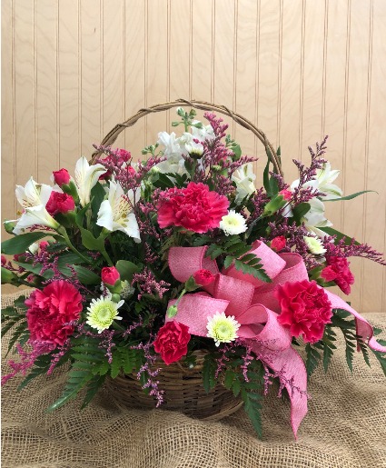 Hot! Hot! Pink Basket