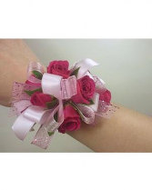 Hot Pink Corsage 