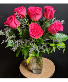 Pretty in Pink Half Dozen Floral Arrangement 